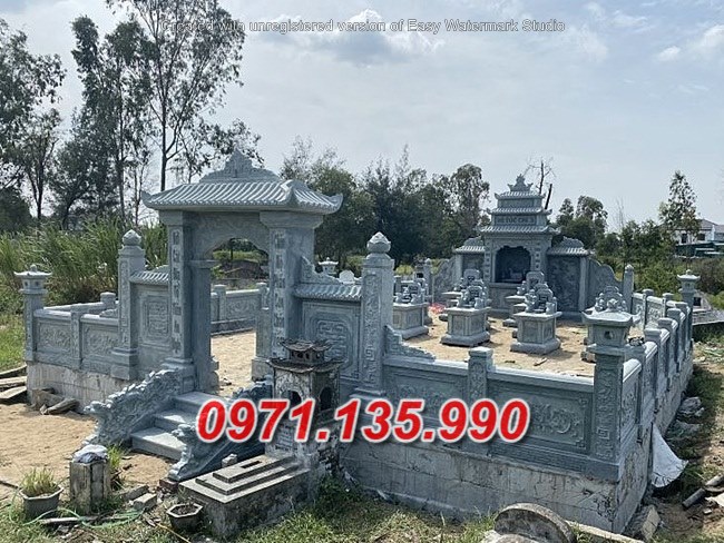 Mẫu nhà mồ đá để tro cốt đẹp bán tại đồng nai - lăng mộ đá dòng họ